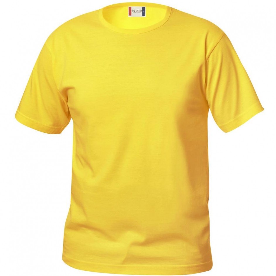 Clique Basic-T shirt Junior 029032 lemon 10