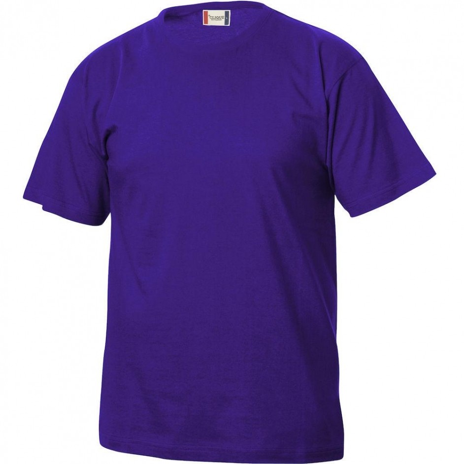 Clique Basic-T shirt Junior 029032 blauw 56