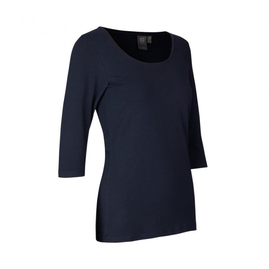 0597 Women Stretch T-shirt 3/4 Sleeved