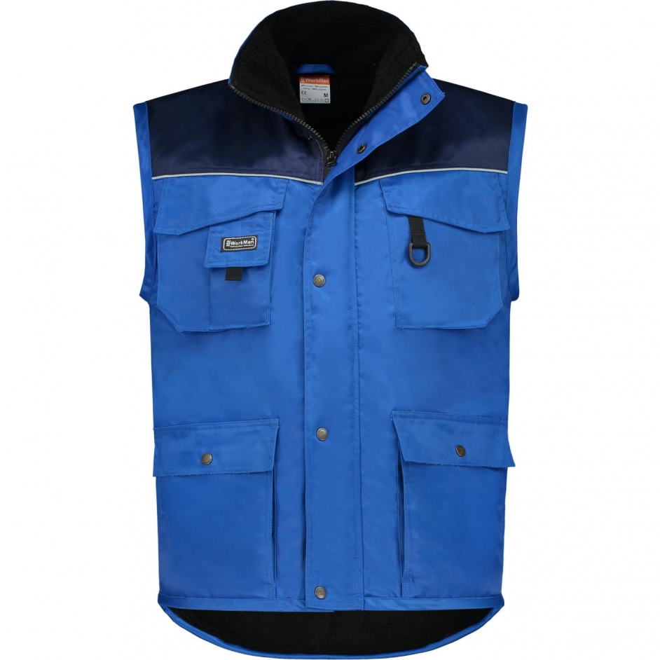 WM Bodywarmer Bi-Colour Royal/Navy