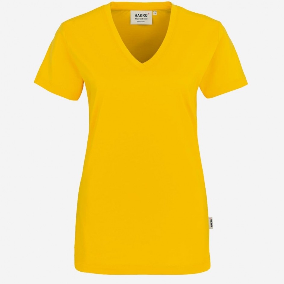 126 Hakro Dames Classic V-Neck