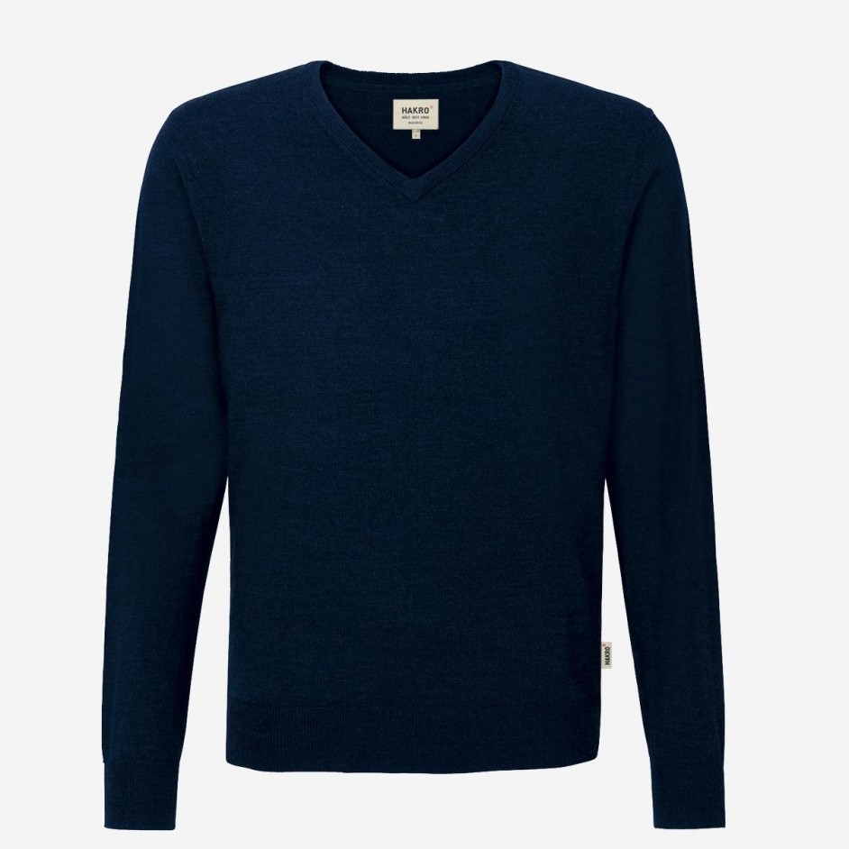 144 Merino Wool V-Neck Pullover