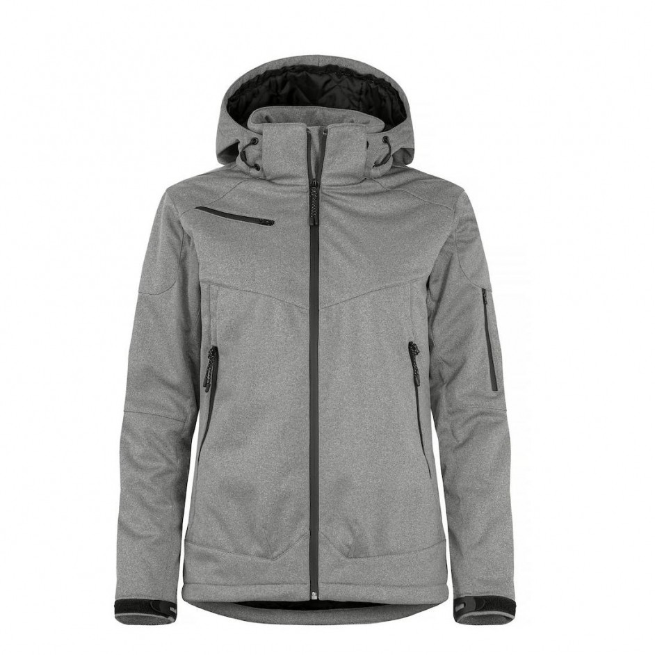 Clique Grayland Gevoerde Softshell Jack Ladies 020981