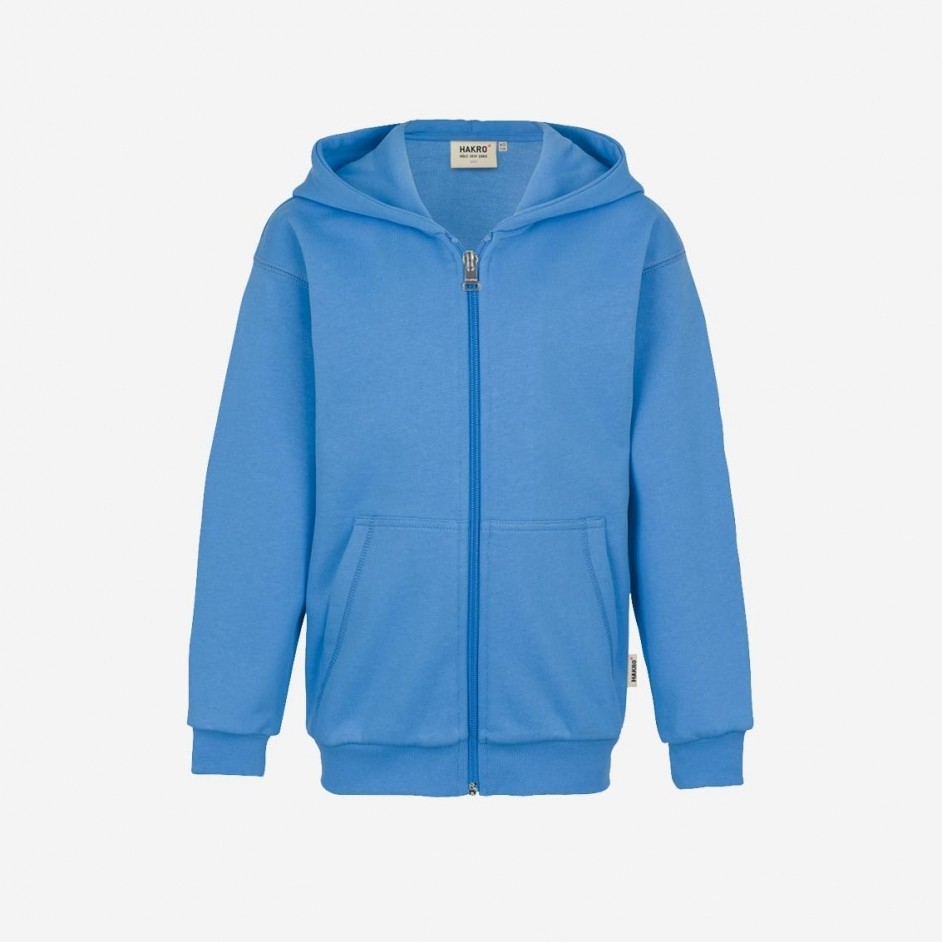 620 Hakro Kid's Premium Hooded Sweat Jacket