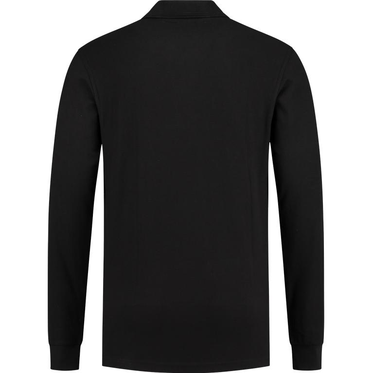 WM Outfitters Polo Longsleeve (zwart)