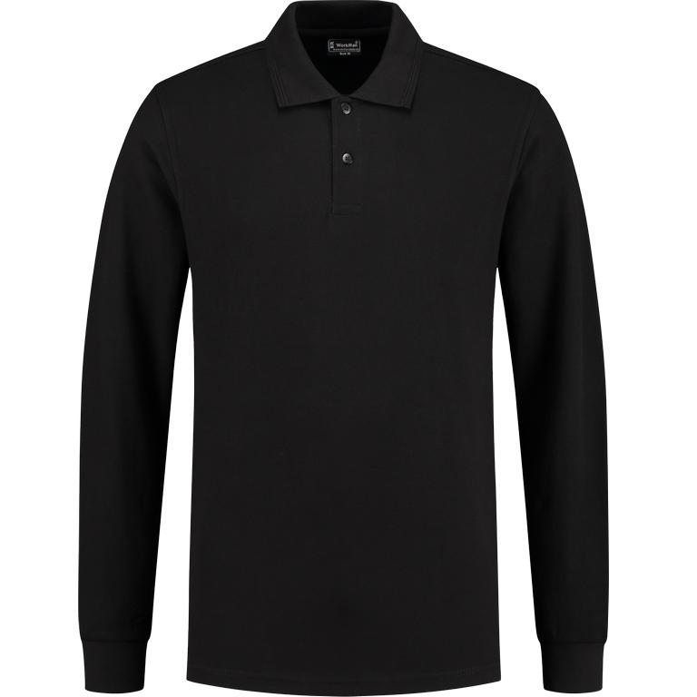 WM Outfitters Polo Longsleeve (zwart)