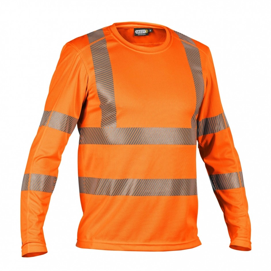 Dassy Carterville Hoge Zichtbaarheids UV T-Shirt Lange Mouw 710037