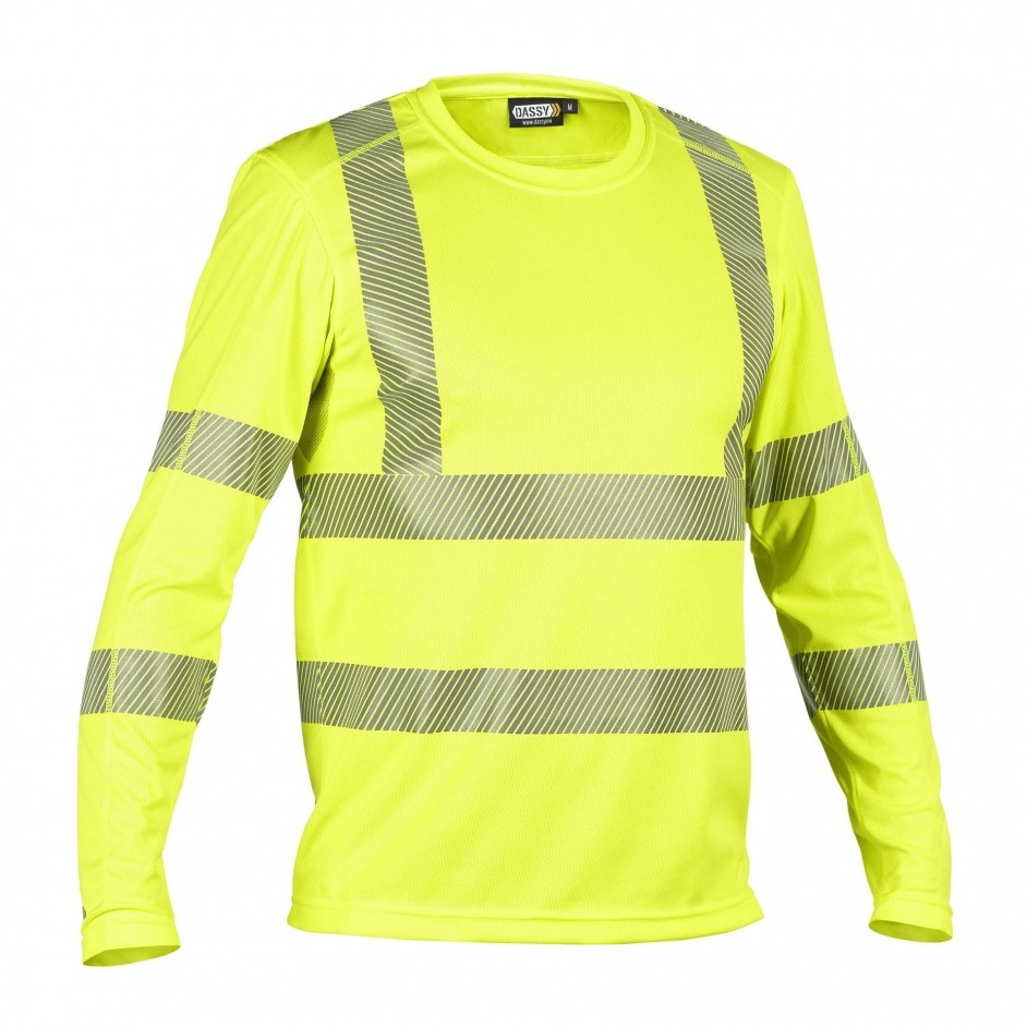 Dassy Carterville Hoge Zichtbaarheids UV T-Shirt Lange Mouw 710037