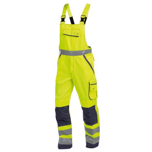 Dassy Malmedy Hoge Zichtbaarheids Bretelbroek Met Kniezakken 400156