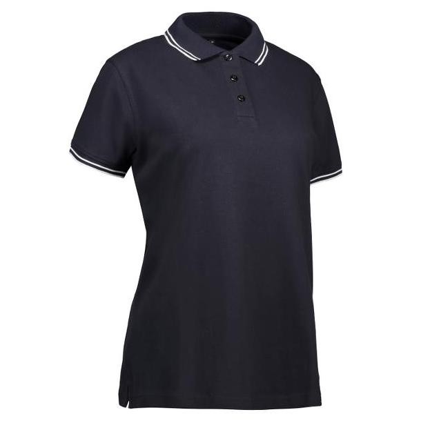 ID Dames contrast stretch polo shirt 0523