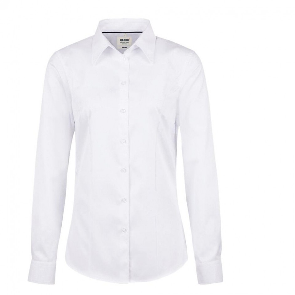 Hakro Dames Oxford Blouse lange mouw 118