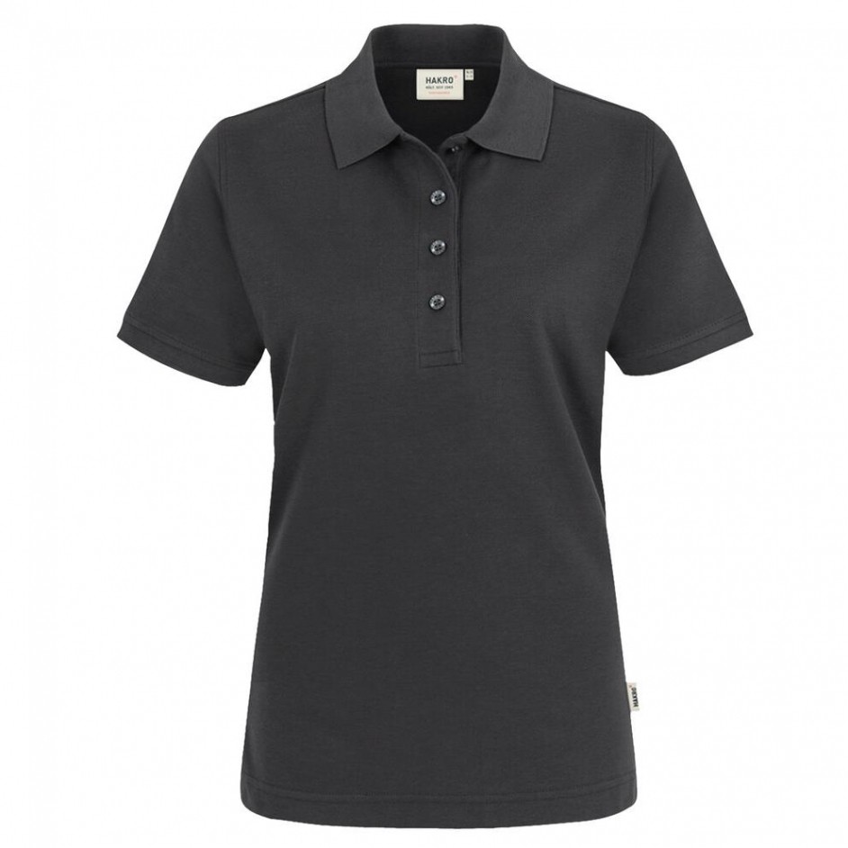 Zwarte dames polo korte mouw online