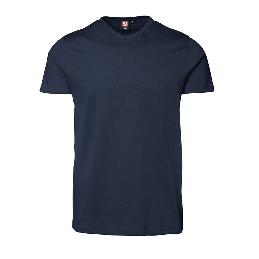 V-hals slimline t-shirt