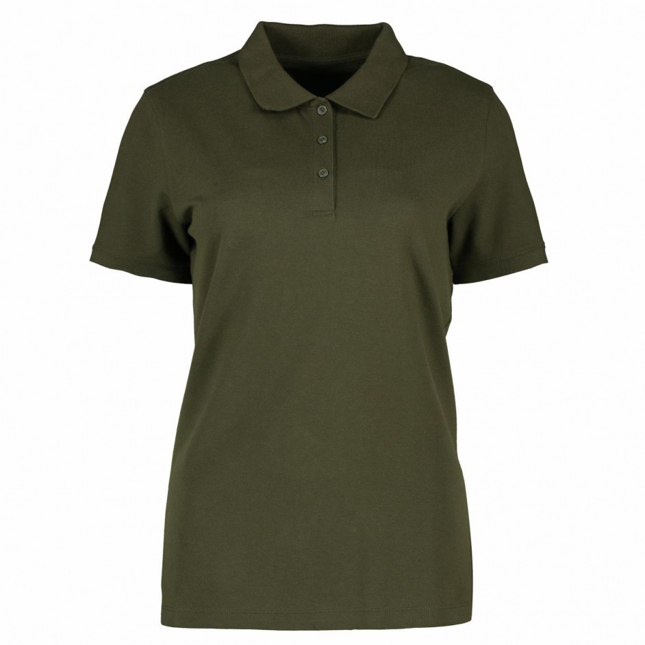 ID 0587 Poloshirt olijf