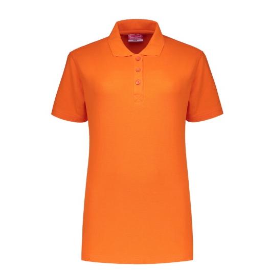 Uni polo shirt Ladies Workman oranje