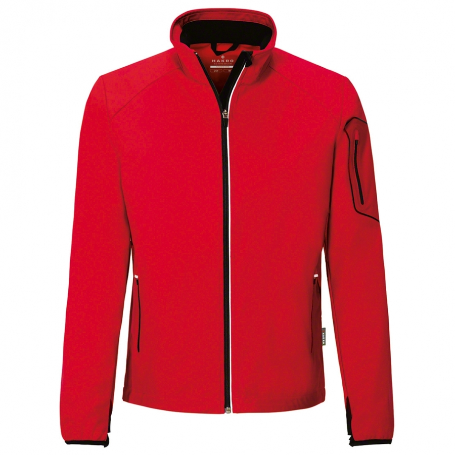 Heren Light Softshell Jack Rood