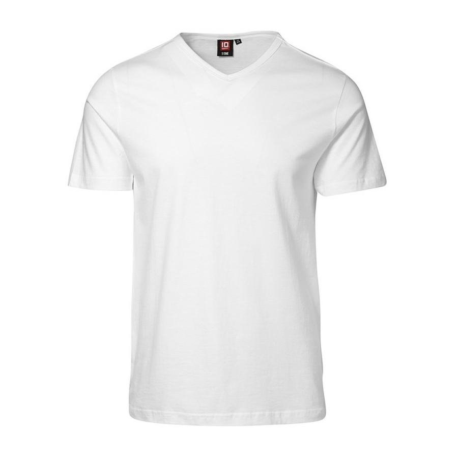 V-hals slimline t-shirt
