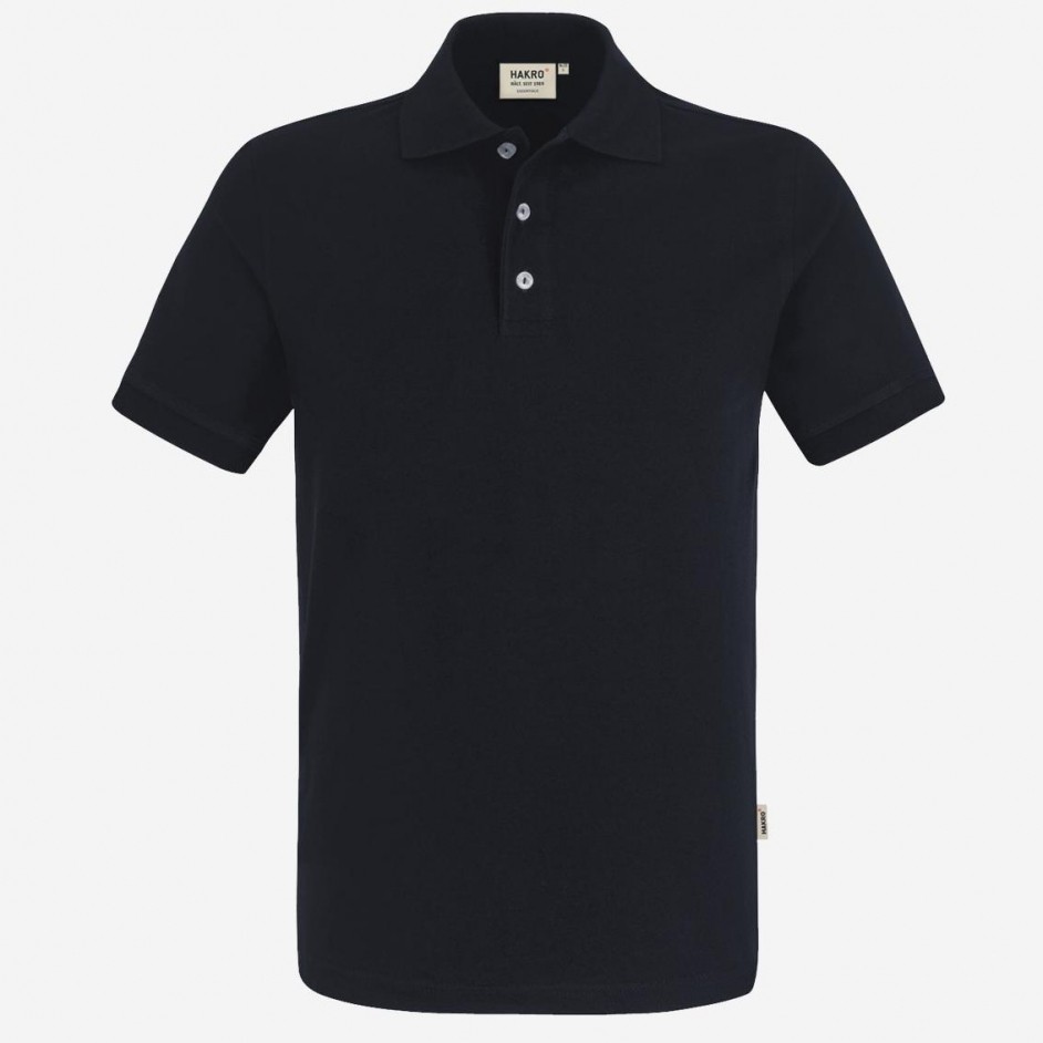 Gevoel Uitgraving Rijd weg Modieuze heren stretch poloshirt van Hakro | Borduren | Drukken - Webshirt  Company